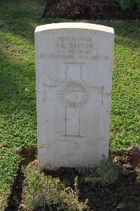 Ismailia War Memorial Cemetery - Dalton, Allan Edward